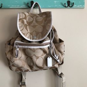 ‼️GIVING AWAY SOON‼️PRE-LOVED Coach backpack